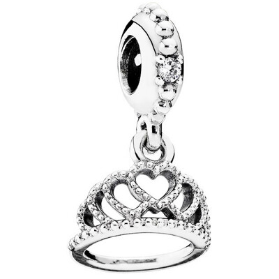 

PANDORA Pandora Heart Crown Pendant 791738CZ