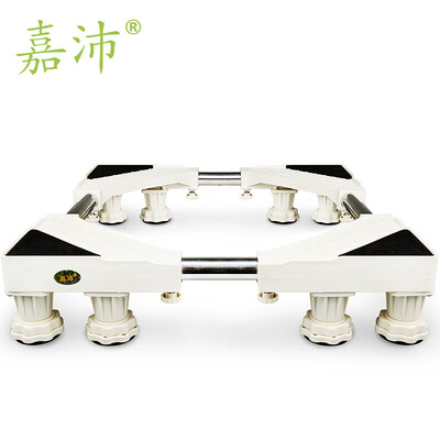 

Jia Pei WA-319G4 Fixed Washing Machine Base Bracket Washing Machine Plus Rack Bracket Shelf Refrigerator Base 8 fixing feet White