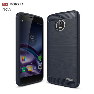 

GANGXUN Motorola Moto E4 Case Anti-Slippery Scratch-Resistant Lightweight Soft Silicon Back Cover For Moto E4