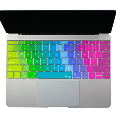 

Волшебное кольцо (я-му) клавиатура ноутбука фильм Apple Macbook 12 дюймов специальной легкая дышащая водонепроницаемая пыль радуга