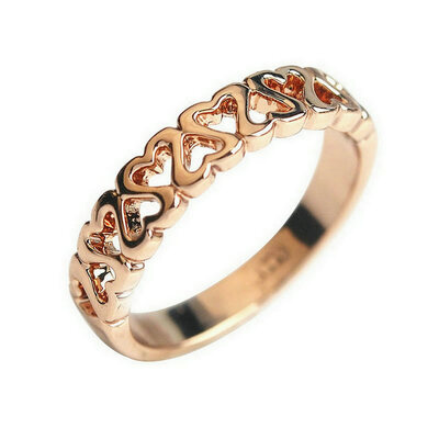 

Yoursfs The love of the lovely gold-plated ring hollow in womens fashion jewelry to send friends party present