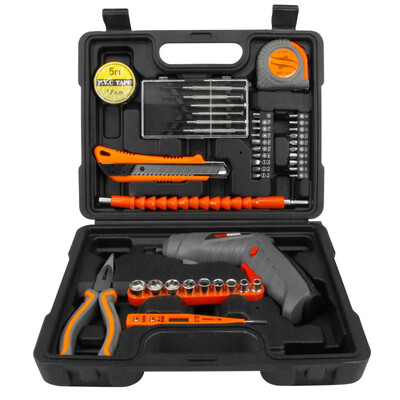 

Neo-powered neopower electric screwdriver drill tool set household screwdriver set hardware tool set ML-CS31-42