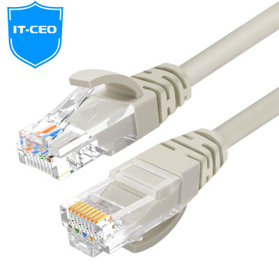 

IT-CEO Y1WX-2 high-speed ultra-five non-shielded product cable RJ45 network jumper broadband line home improvement project wiring with crystal head 2 meters