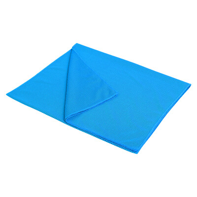

DEROACE Outdoor travel speed dry towel movement riding ice towel outdoor climbing sweat easy to dry light blue