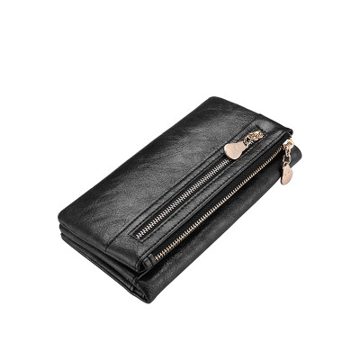 

New design women wallet long high quality female clutch zipper wallets cellphone bag pocket