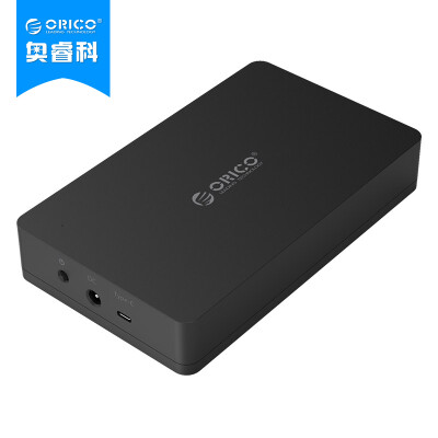 

ORICO 3569C3 2.5 / 3.5 "Universal Hard Drive Base Desktop SATA Serial Port Type-C Mobile Hard Disk Box Black