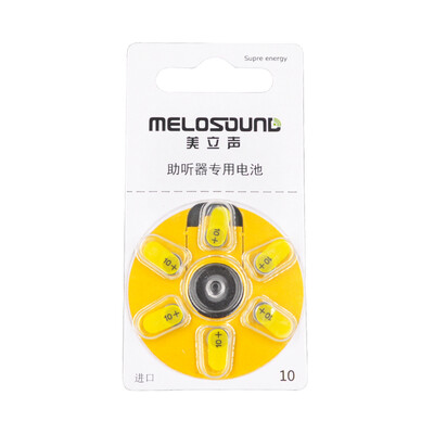

Элементы питания для слуховых аппаратов Melosound