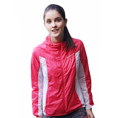 

Pathfinder TOREAD outdoor spring&summer women&39s thin breathable anti-splashing skin clothing KAEF82505 bright red white L