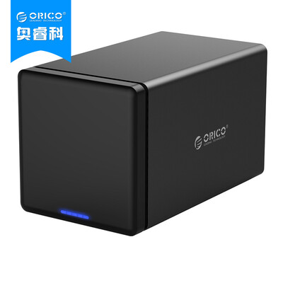 

ORICO NS400RU3 35-inch USB30 disk array box four disk desktop RAID hard disk cabinet SATA hard disk box support 10TB hard disk black
