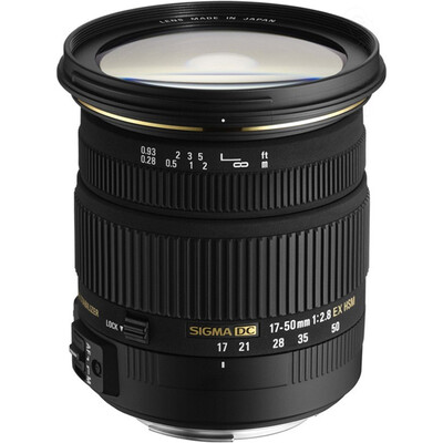 

SIGMA 17-50 F28 EX DC OS HSM Half-frame standard zoom lens Constant aperture hook portrait portrait Nikon bayonet lens
