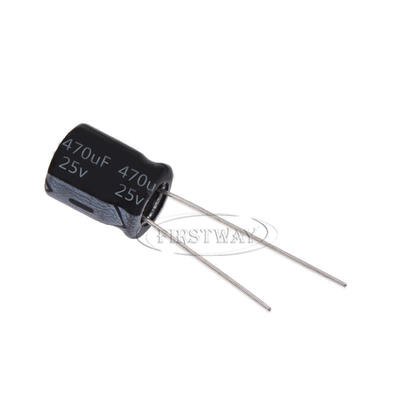 

20pcslot 25V470UF 812mm 470UF 25V 812 Electrolytic capacitor new original free shipping