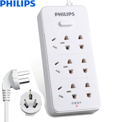 

Philips (PHILIPS) SPS3621S / 93 шесть молнии перенапряжения 1,8 м смарт-розетка полосковой линии платы / монтажная плата / сопротивление полосы