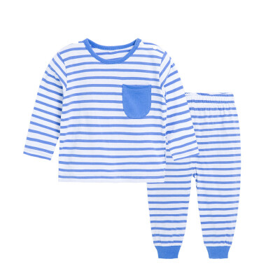 

Beibei Yi Bornbay suit autumn children's clothing boys and girls suit baby navy wind sports leisure suit 163T028 treasure blue 80