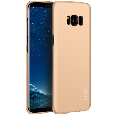 

Плюс отличный Samsung S8 сотового телефон оболочка / защитная рукав матовой кожи чувствовать твердую оболочку серия защитной оболочки Gold