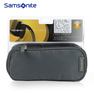 

Samsonite convenient&simple large-capacity accessory bag cable bag easy to travel gray storage bag Z3408057 gray