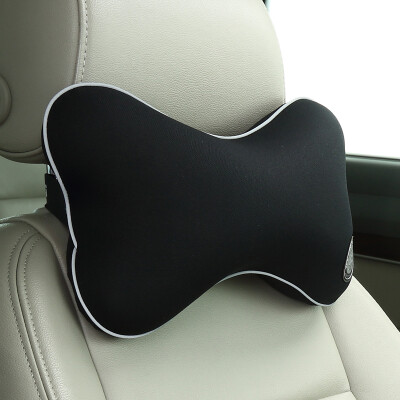 

Gigi GiGi car headrest GT-1329 bamboo charcoal memory cotton bones head car with neck pillow pillow pillow black