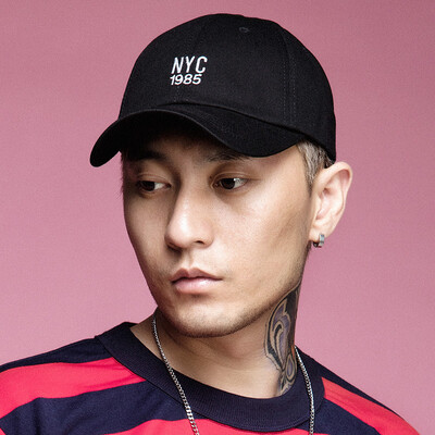 

Korean shop (hanshop) duck cap trend fashion Korean baseball cap wild classic rice word flag outdoor hat hat male and female couple hip hop hat HSM11 blue uniform