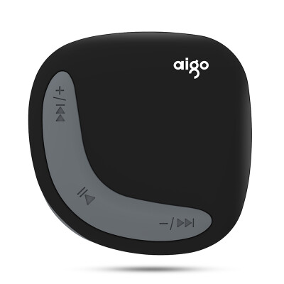 

Patriot aigo mp3 player small stone MP3-203 mini music player mp3 student lossless high quality running sports fashion light black