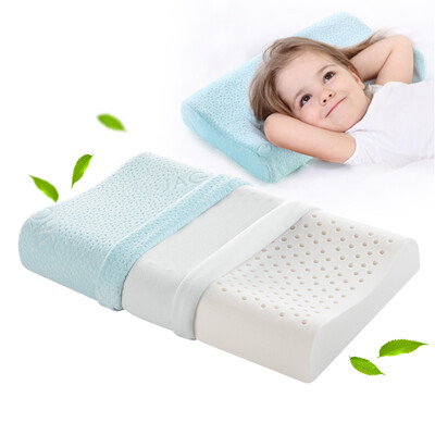 

Good Austrian Natural Latex Pillow Cushion Pillow Pillow Pillow Pillow Light Blue