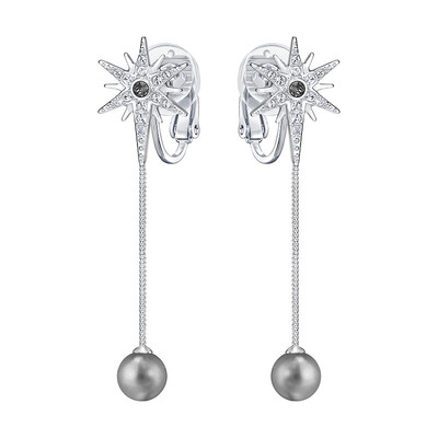 

SWAROVSKI Swarovski обруча серьги длинный отрезок 5262224