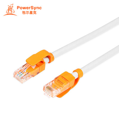 

(PowerSync) CLN6GAR9150 Cat6 супер шесть сетевых кабелей круглый двухцветный анти-поворота gigaemi цвет 15 метров