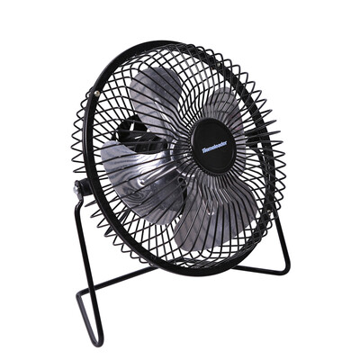 

Homeleader Mini USB Table Desk Personal Fan with Upgraded 5.5 Inch Blades, Black