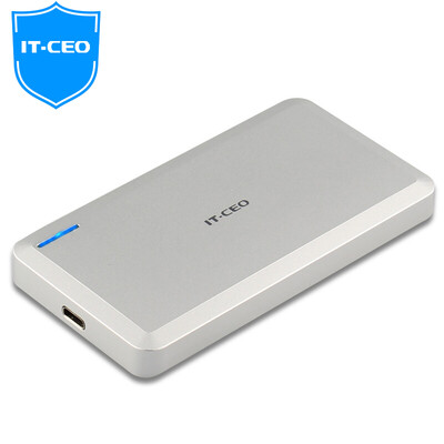 

IT-CEO W682S M.2 для Type-C / USB3.1 шкаф для массива с двумя дисками для жестких дисков M2 (2242/2260/2280) SSD твердотельный корпус для жестких дисков внешняя коробка серебристая