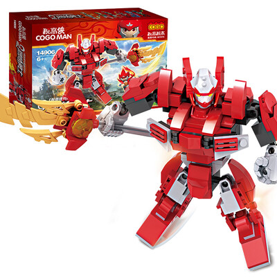 

COGO Building Block Toys Educational Toys Q- Robot Fire Warrior