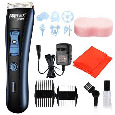 

Kangfu KF-T108 rechargeable electric hair styling hair styling hair cut hair cut adult children&39s electric clipper shaving head knife