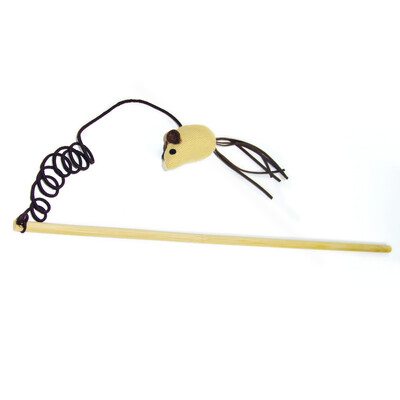 

H Toys-teaser with a elastic rope for cats