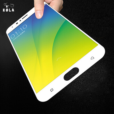 

KOLA OPPO R11 Plus закаленная пленка Full Screen Cover Phone Protector для OPPO R11 Plus White