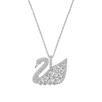 

SWAROVSKI Swarovski родием лебедя подвеска цепь г-жа Лебединое озеро кулон ожерелье ключицы 5169080