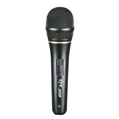 

Kay floating frog KFW Q300 dynamic microphone family KTV singing karaoke OK conference dedicated wired microphone full metal loss-prevention