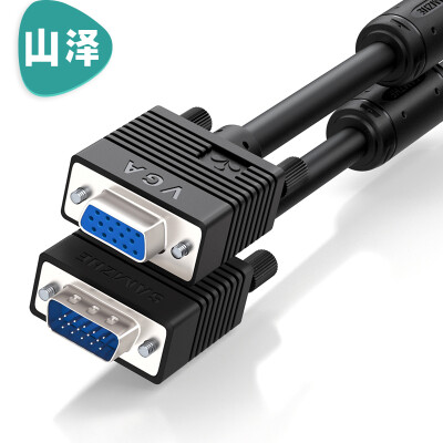 

Shanze (SAMZHE) VF-2030 проекционный класс VGA удлинительный кабель vga3 +6 VGA мужской к женскому кабельному компьютеру монитор TV видео удлинение игла / отверстие 3 метра