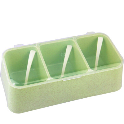 

[Jingdong Supermarket] Camellia fine three grid seasoning box 2556