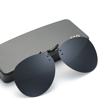 

Jingdong supermarket] blue its (Bluekiki) polarized sunglasses clip sunglasses men and women myopia glasses clip driving mirror glasses clip 30A ice blue