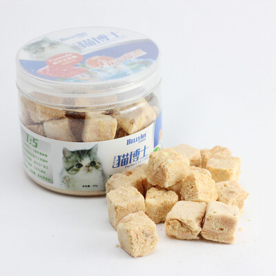 

Berry Yee Commodities BELLYJOY Cat Dr Cat Snack Cats with Freeze-dried Snacks Freeze-dried Tuna Full Cat with 45g