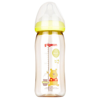 

Pigeon Ap161 Disney natural wide-bore PPSU painted plastic bottle 240ml with  pacifier Vini-balloon