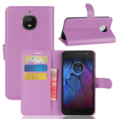 

GANGXUN Motorola Moto G5S Plus Case High Quality PU Leather Flip Cover Kickstand Anti-shock Wallet Case for Moto G5S Plus