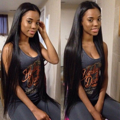 

Brazilian Virgin Hair 4 Bundle Deals Brazilian Straight Hair 7A Unprocessed Virgin Hair Kinky Straight Cheap Bundles 0F Weave