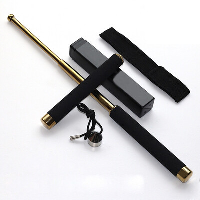 

YERENGU High Hardness Alloy Steel Shredded Sticks Three Stretch Sticks Quenching Thickening Hard Car Body Anti-body Sticks