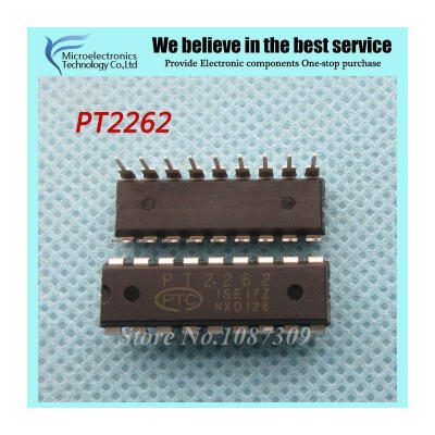 

10pcs free shipping PT2262 DIP-18 Encoding decoder IC new original