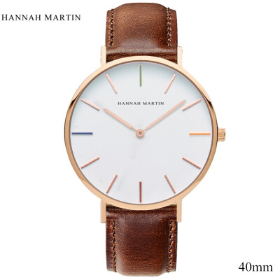 

HANNAH MARTIN Women Casual Watch Ladies Nylon Simple Clock Top Brand Mens Sport Watches