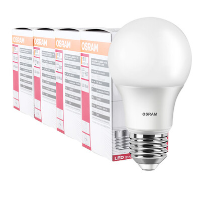 

Jingdong supermarket] OSRAM (OSRAM) LED bulb ball bubble 4.5W E27 big mouth warm white yellow four only installed