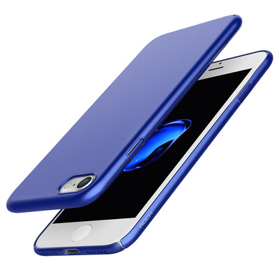 

Locke (ROCK) Apple 7/8 телефон футляр iphone7 / 8 защитная крышка все включено тонкий жесткий раковина голая раковина серия синий