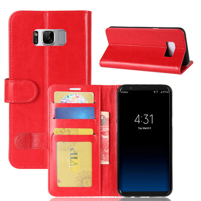 

GANGXUN Samsung Galaxy S8 Plus Корпус высокого качества Кожа PU Обложка Обложка Kickstand Кошелек для Samsung Galaxy S8 край
