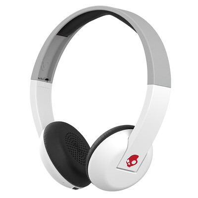 

Череп (Skullcandy) гам WIRELESS S5URHW-457 Беспроводная Bluetooth гарнитура телефона спортивный белый