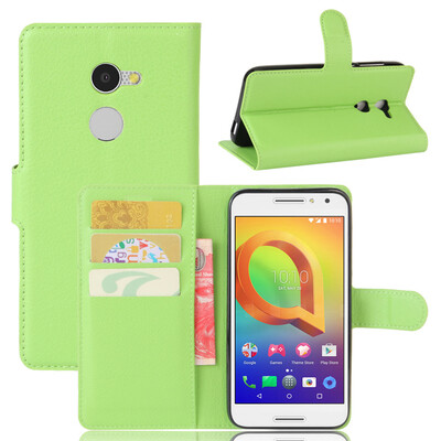 

GANGXUN Alcatel A3 Чехол из высококачественной кожи PU с флип-обложкой Kickstand Anti-shock Кошелек для Alcatel A3
