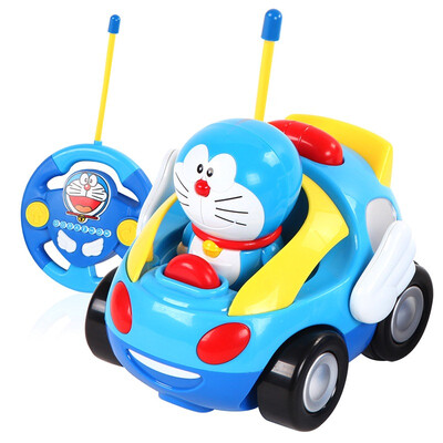 

Bei En (beiens) educational toys Doraemon remote control cartoon cars children's toys remote control car 830 yellow