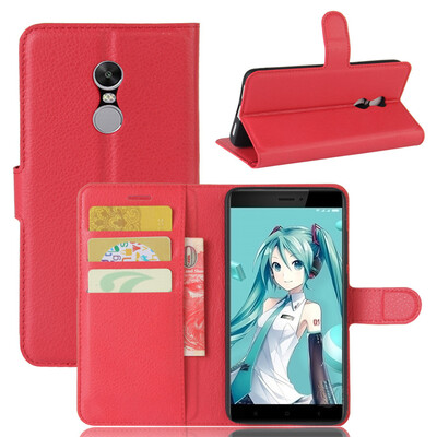 

GANGXUN Xiaomi Redmi Note 4X Case High Quality PU Leather Flip Cover Kickstand Anti-shock Wallet Case for Globbal Version Redmi No